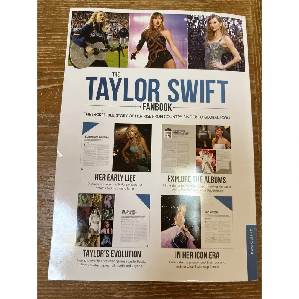 The Taylor Swift Fanbook Magazine #7 2024 Country Singer‎ to Global Icon Swifty